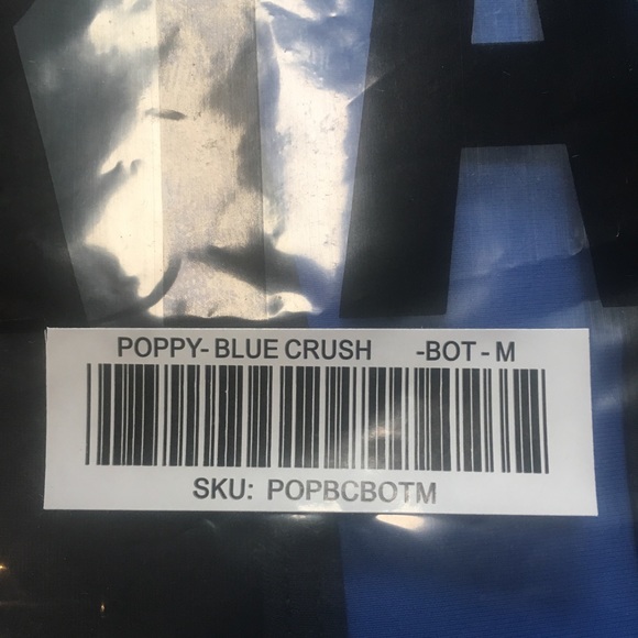 Poppy blue crush triangl swimwear bottoms - Picture 4 of 5